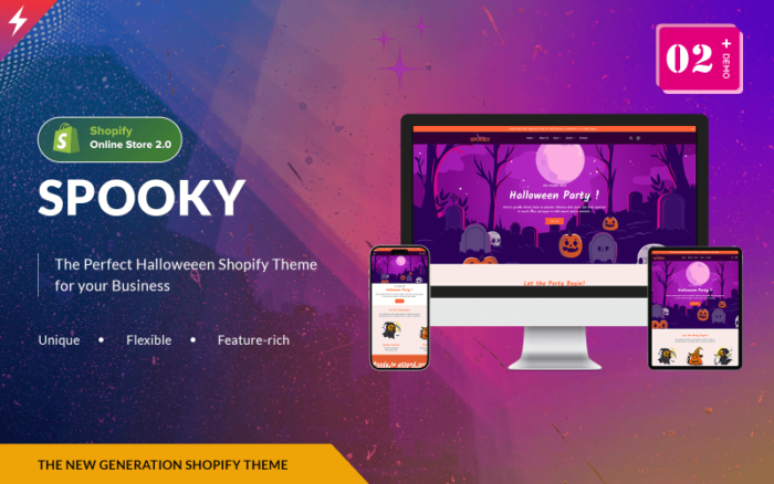 Spooky - Cadılar Bayramı Shopify Teması