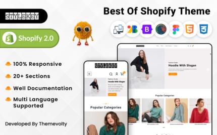 Stylekey - Mega Fashion Shopify 2.0 Duyarlı Tema