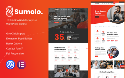 Sumolo – BT Çözümü ve Çok Amaçlı WordPress Teması