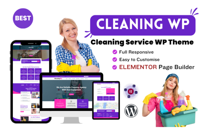 TemizlemeWp Temizleme Ve Temizleyici Hizmeti Wordpress Teması