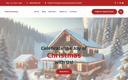 TishChristmas - Noel WordPress Teması