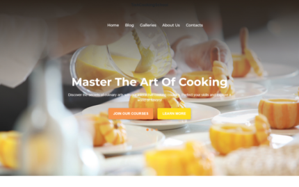 TishCookingSchool - Aşçılık Okulu WordPress Teması