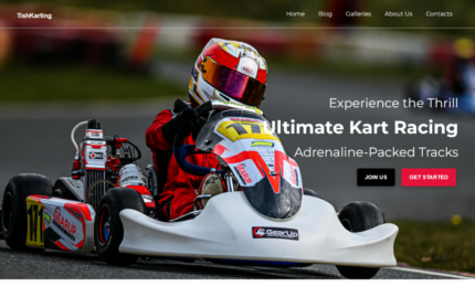 TishKarting - Karting WordPress Teması