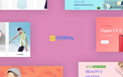 TM Goldday - Hitech, Dijital, Elektronik PrestaShop Teması için Çoklu Mağaza