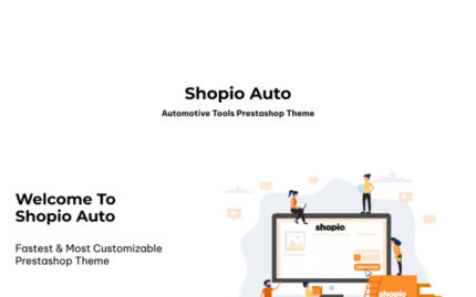 TM Shopio Auto - Otomotiv Araçları Prestashop Teması