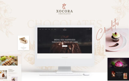 TM Xocora - Tatlı çikolata dükkanı Prestashop Teması