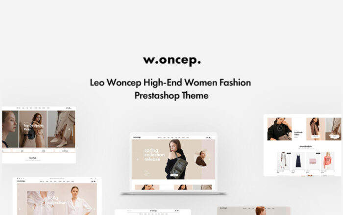 TMWoncep High-End Kadın Modası Prestashop Teması