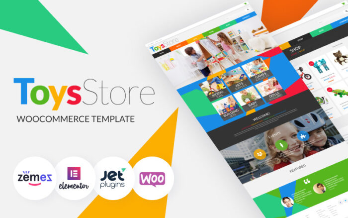 Toys store - Bright And Joyful Mega Toy Store Web Sitesi WooCommerce Teması