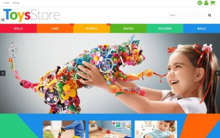 Toys Store PrestaShop Teması