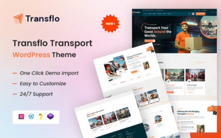 Transflo – Taşımacılık, Lojistik ve Taşıma Şirketi WordPress Teması