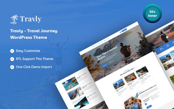 Travly - Seyahat Yolculuğu WordPress Teması