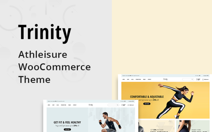 Trinity - Athleisure WooCommerce Teması