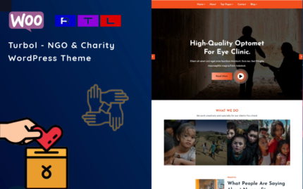 Turbol - STK ve Yardım Kuruluşu WordPress Teması