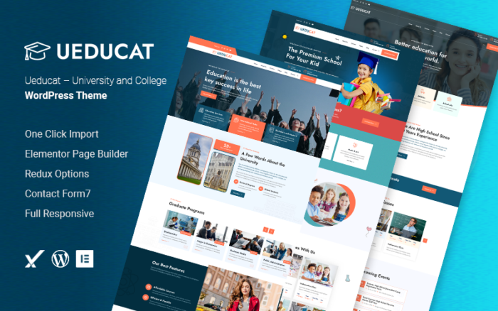 Ueducat – Üniversite ve Kolej WordPress Teması