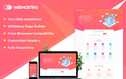 Web Hosting WordPress Teması