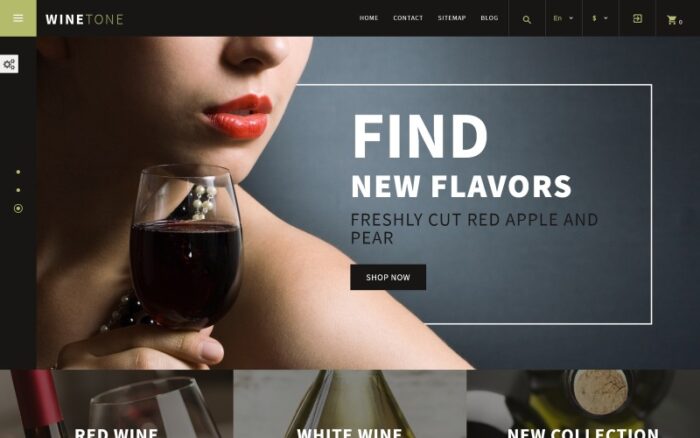 Wine Tone PrestaShop Teması