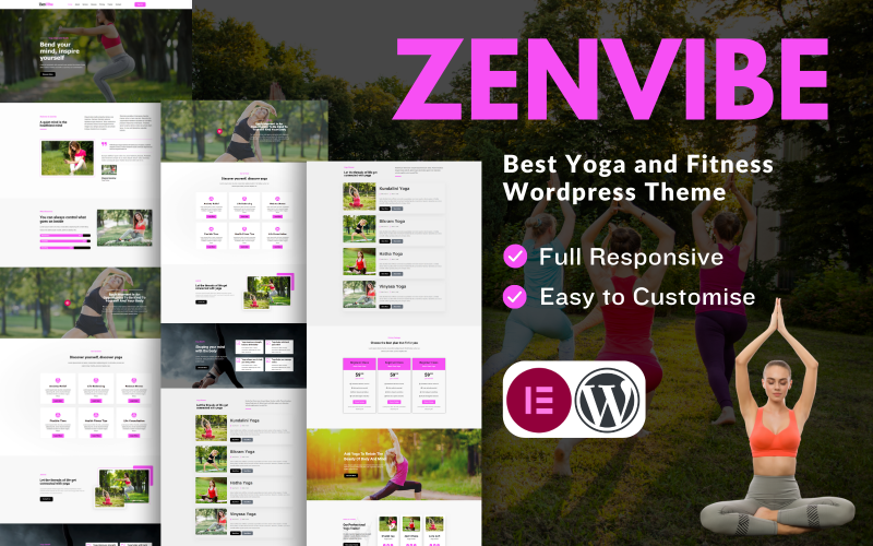 Zenvibe Yoga ve Fitness Wordpress Teması