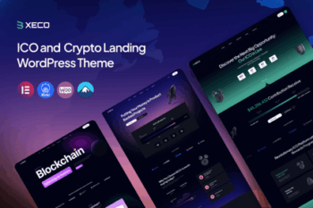 ICO & Crypto İniş WordPress Teması